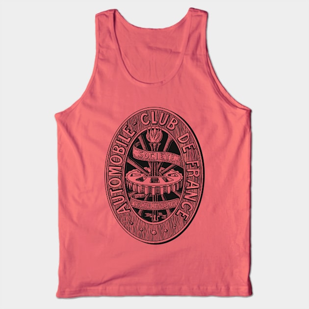 1906 Automobile Club de France Tank Top by AlexBook